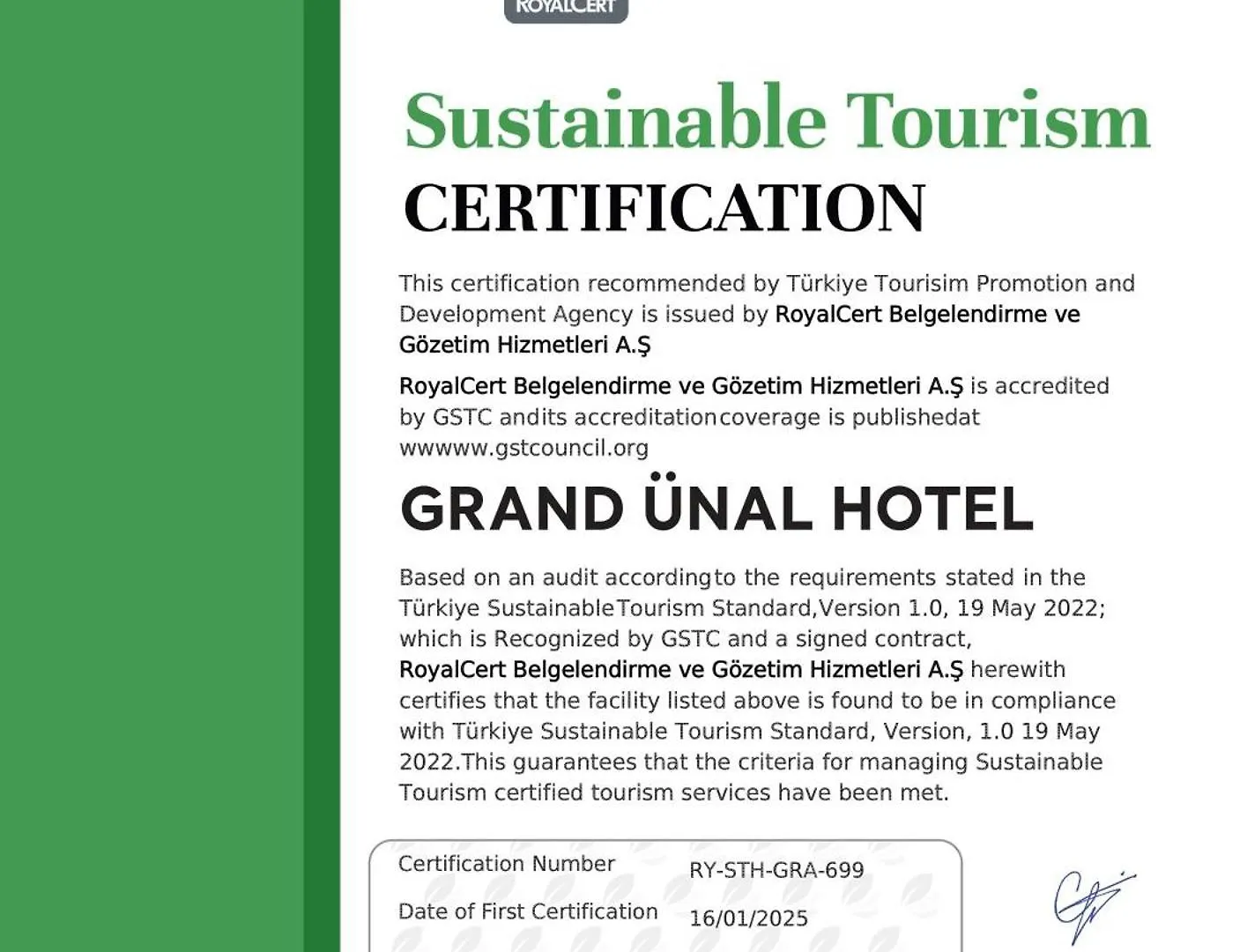 Grand Unal Hotel Istanbul 3*,  Turkey